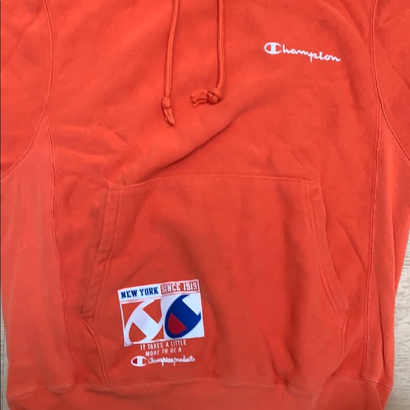 Orange CHAMPION sweater - Picture 2 of 3